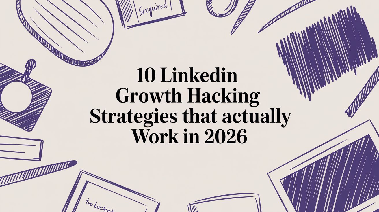10 stratégies de growth hacking LinkedIn qui fonctionnent vraiment en 2026