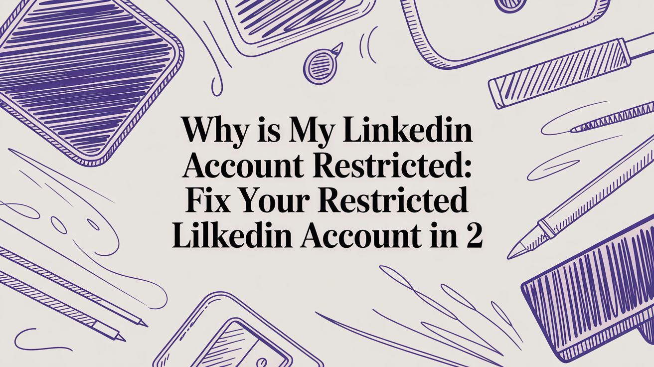 Pourquoi mon compte LinkedIn est-il restreint ? Débloquer votre compte LinkedIn restreint en 2026