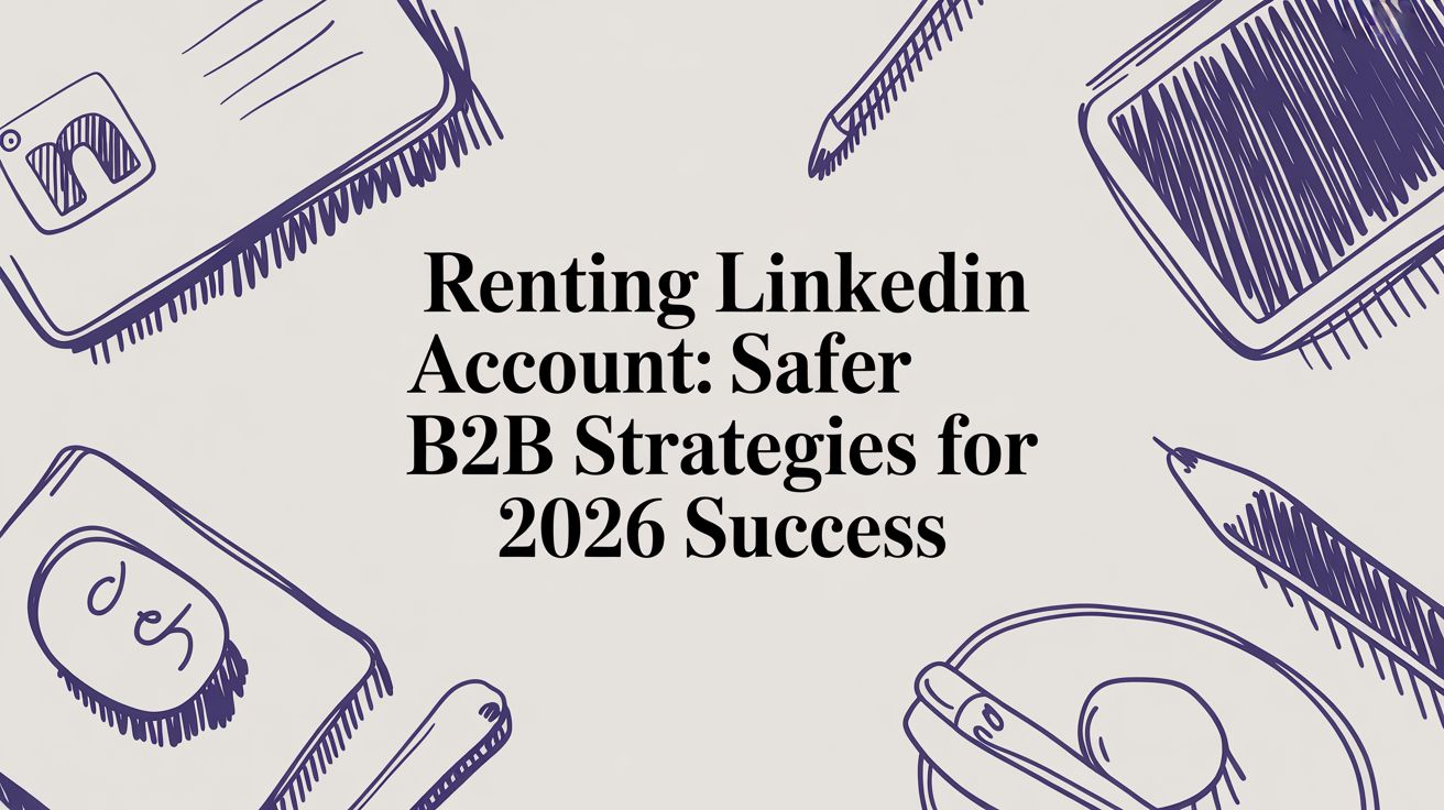 Renting LinkedIn Account: Safer B2B Strategies for 2026 Success