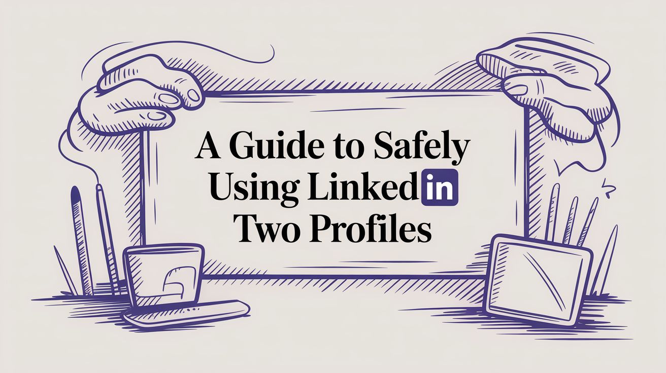 A Guide to Safely Using LinkedIn Two Profiles