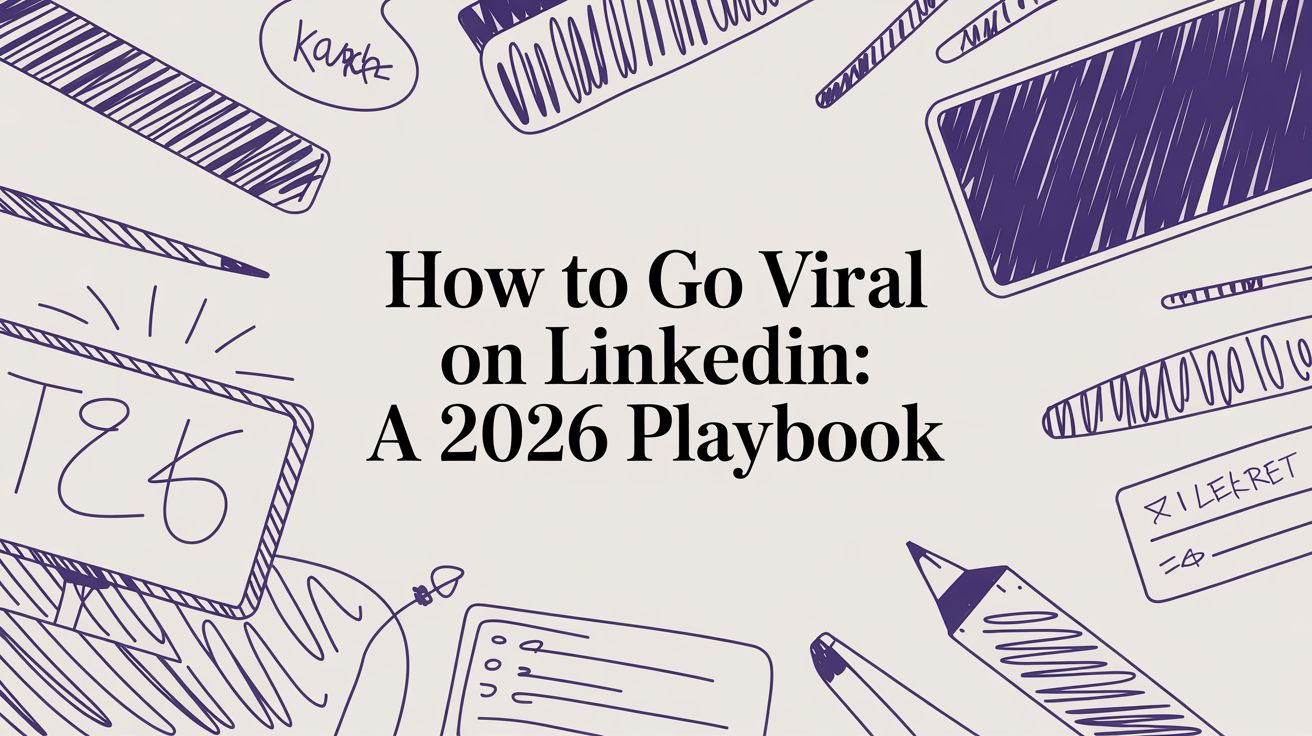 Comment devenir viral sur LinkedIn : la méthode 2026