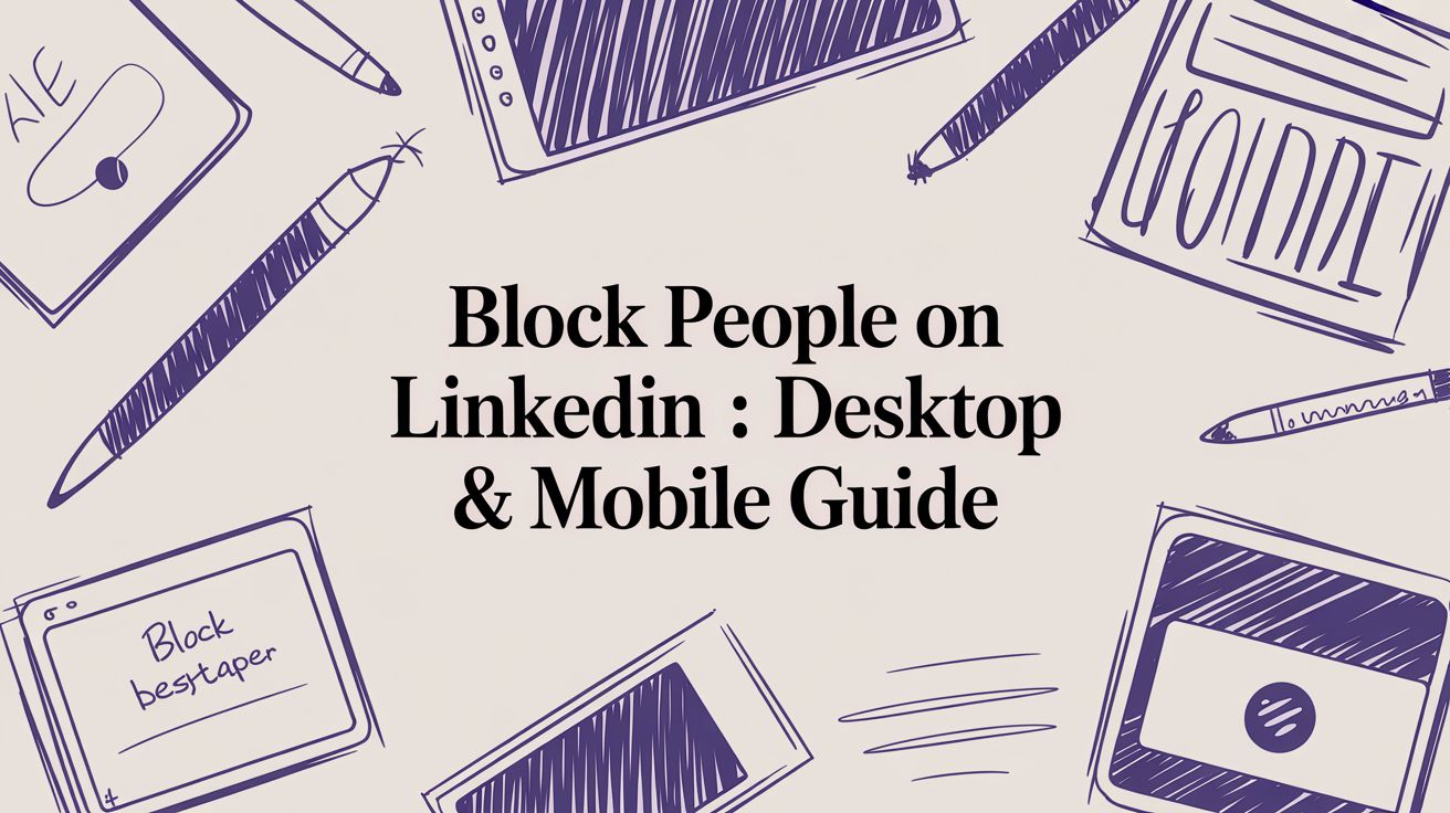 Bloquer quelqu’un sur LinkedIn : guide ordinateur et mobile